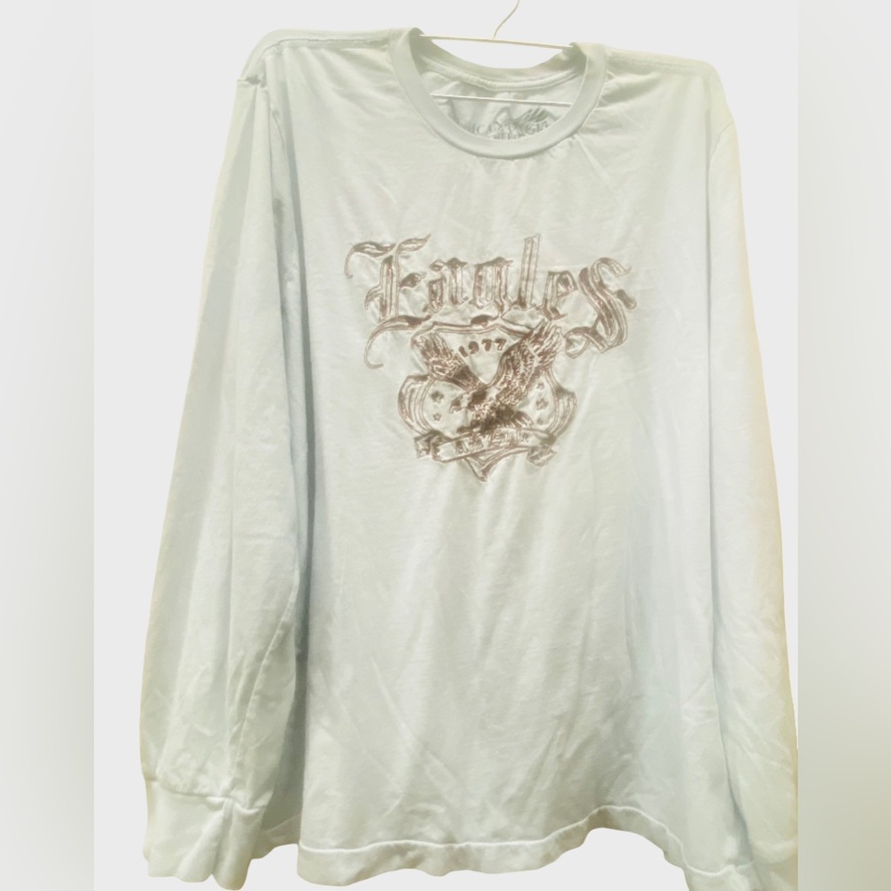 American Eagle Outfitters light blue Long Sleeve Tee